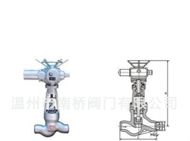 鑄鋼電動焊接截止閥J961Y